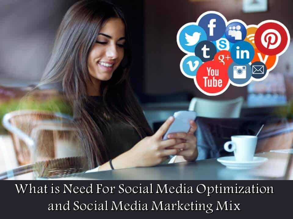 What is Need For Social Media Optimization and Social Media Marketing Mix