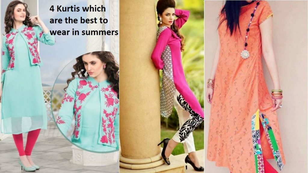 4 Kurtis which are best to wear in summers