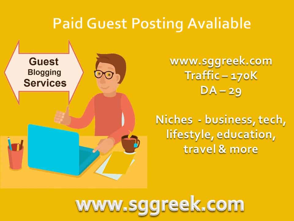 Paid Guest Posting Services