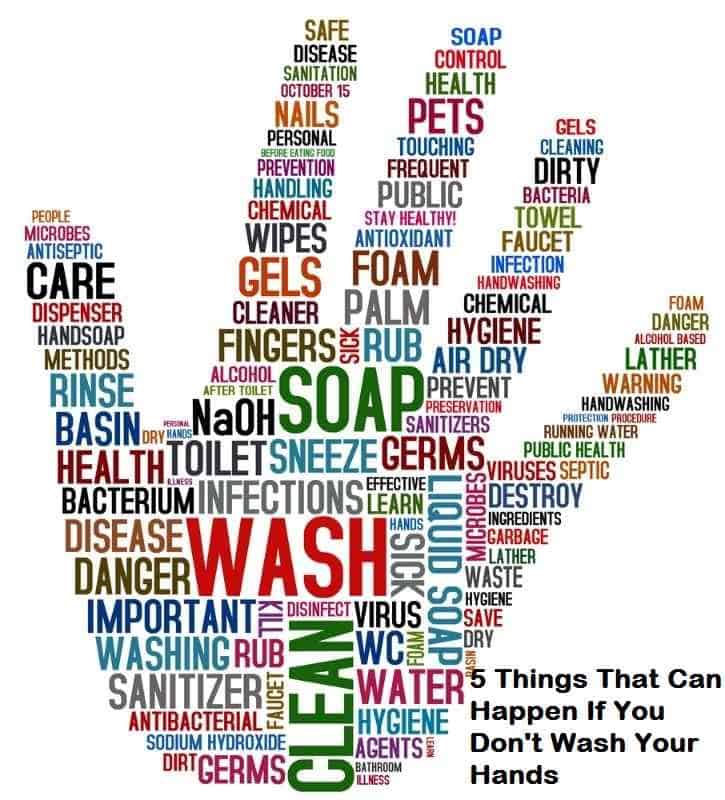 5 Things That Can Happen If You Don't Wash Your Hands