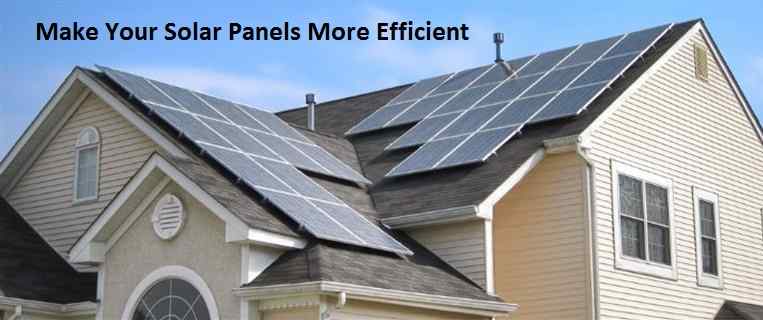 Solar Panels More Efficient