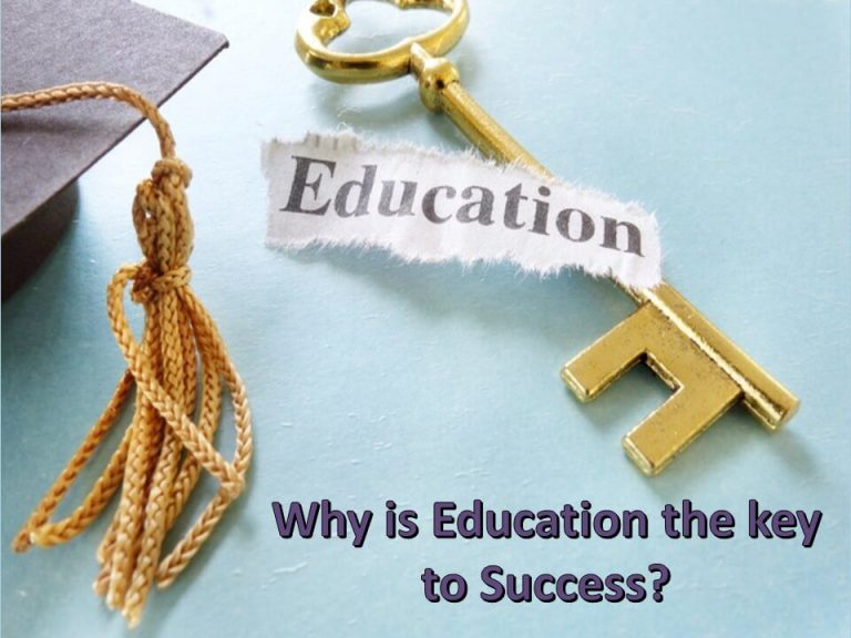 Why Is Education The Key To Success? - Sggreek.com