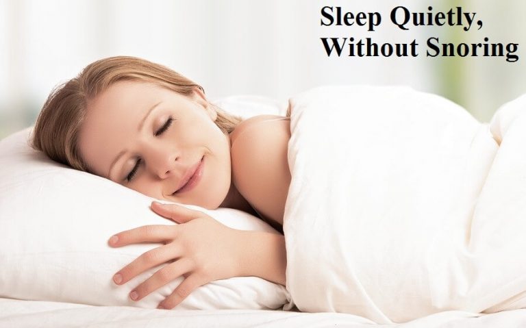 Sleep Quietly, Without Snoring - Sggreek.com