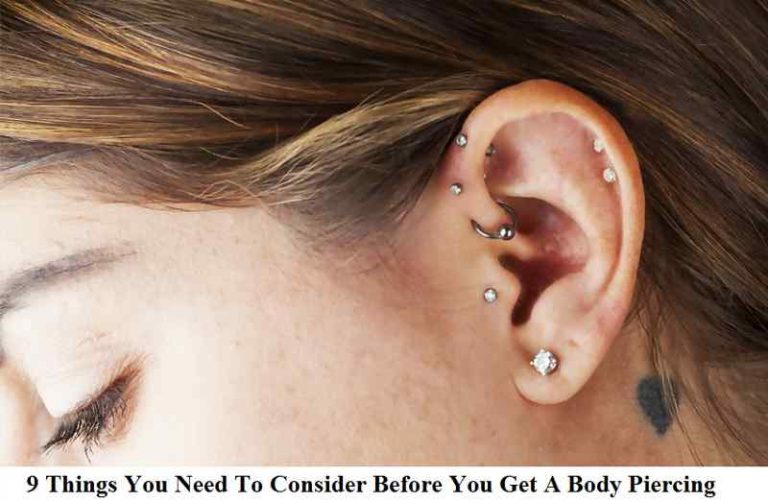 9 Things You Need To Consider Before You Get A Body Piercing Jewelry