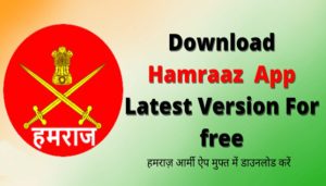 Hamraaz Army App Download