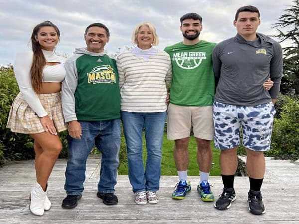 Marie Temara With Family